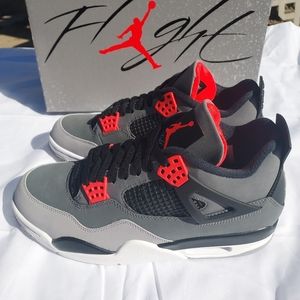 SOLD! Nike Air Jordan 4 Retro Infrared MENS Size 9.5 DH6297-061 GS 408452-061